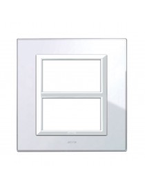 PLACCA VERA44 VETRO BIANCA 3+3M