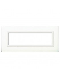PLAQUE VERA44 GLAS WEIß 7M