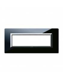 PLAQUE VERA44 BLACK GLASS AMOUNT 7M