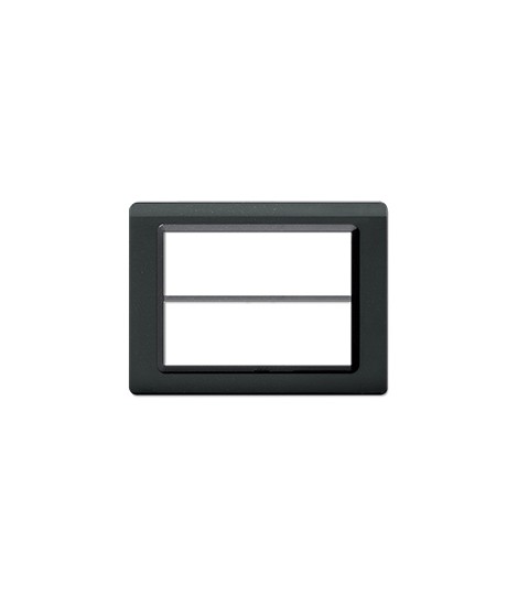 PLACCA TECN.44 GRIGIO SCURO 6+6M