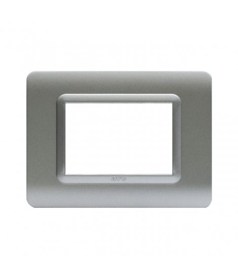 PLACCA TECN.44 ARGENTO OPACO 3M