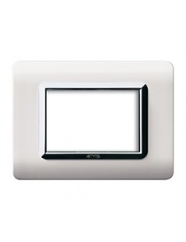 PLAQUE TECH.44 WHITE CORN.CHROME 3M