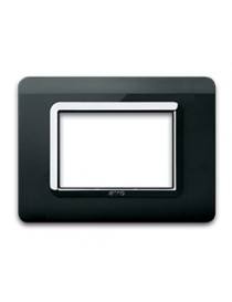 PLACCA TECN.44 NERO CORNIC.CROMO 3M