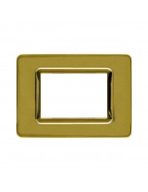 PLACCA TECN.44 OTTONE LUCIDO 3M
