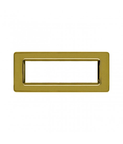 PLACCA TECN.44 OTTONE LUCIDO 7M