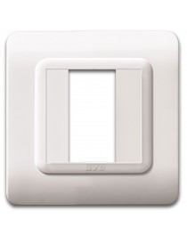 PLACCA TECN.44 BIANCO RAL9010 1M