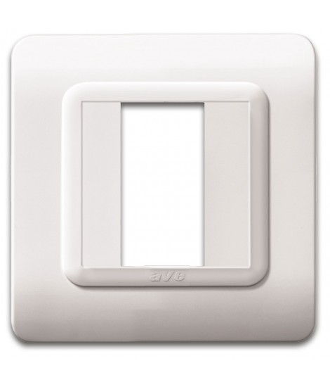 PLAKETTE TECHN.44 WEIß RAL9010 1M