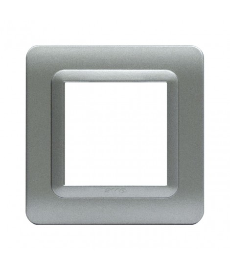 PLACCA TECN.44 ARGENTO OPACO 2M