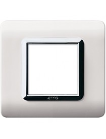 PLACCA TECN.44 BIANCO CORN.CROMO 2M
