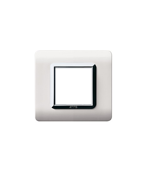 PLACCA TECN.44 BIANCO CORN.CROMO 2M