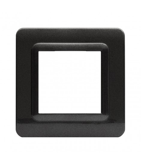 PLAKETTE TECHN.44 DUNKEL GRAU MET. 2M