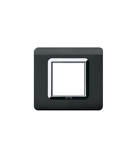 PLACCA TECN.44 NERO CORNIC.CROMO 2M