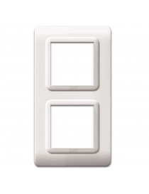 PLACCA TECN.44 BIANCO RAL9010 2+2M