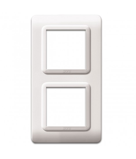 PLATE TECN.44 WHITE RAL9010 2+2M