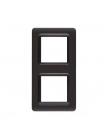 PLACCA TECN.44 GRIGIO SCU.MET. 2+2M