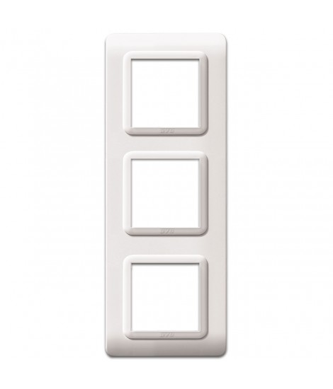 PLAQUE TECH.44 WHITE.RAL9010 2+2+2M