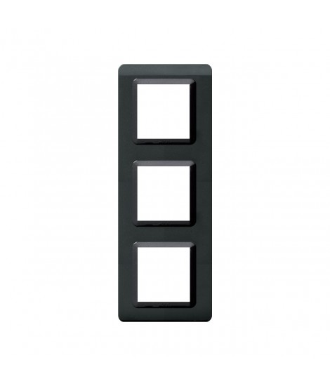 PLAKETTE TECHN.44 ANTHRAZIT 2+2+2M