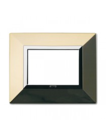 PLACCA ZAMA44 OTTONE LUCIDO 3M