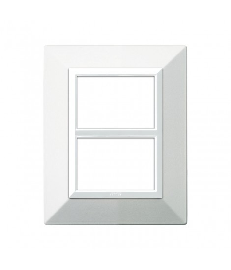 PLAQUE ZAMA44 WEIß RAL9010 3+3M
