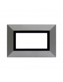 PLACCA ZAMA44 ARGENTO OPACO 4M