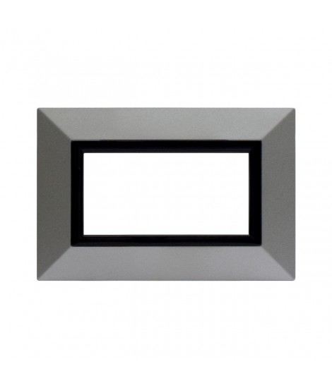 PLACCA ZAMA44 ARGENTO OPACO 4M