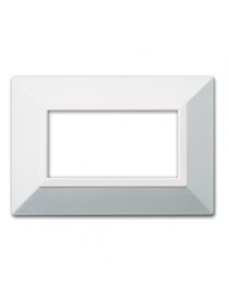 PLACCA ZAMA44 BIANCO RAL9010 4M