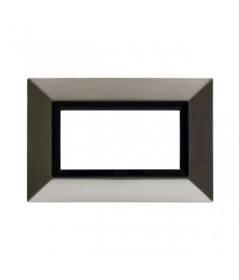 PLAQUE ZAMA44 BRUSHED NICKEL 4M