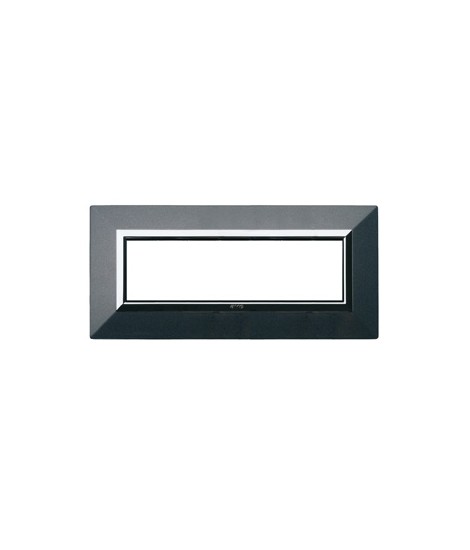 PLAQUE ZAMA44 DUNKELGRAU META. 7M