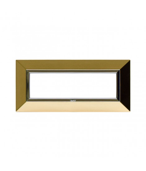PLAQUE ZAMA44 POLISHED BRASS 7M
