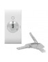 441075-BUTTON KEY 2P NA 10A DOMUS 1M