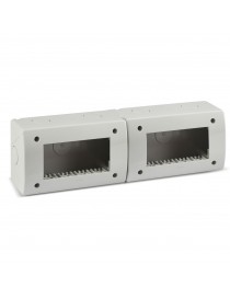 CONTENITO.RAL7035 IP40 S44 8(4+4)M