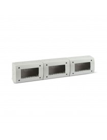 CONTENI.RAL7035 IP40 S44 12(4+4+4)M