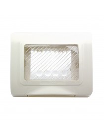 PLACCA IP55 RAL9010 MEMBRANA S44 3M