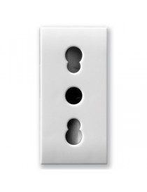 2P+T 10/16A DOMUS 1M BIPASS SOCKET