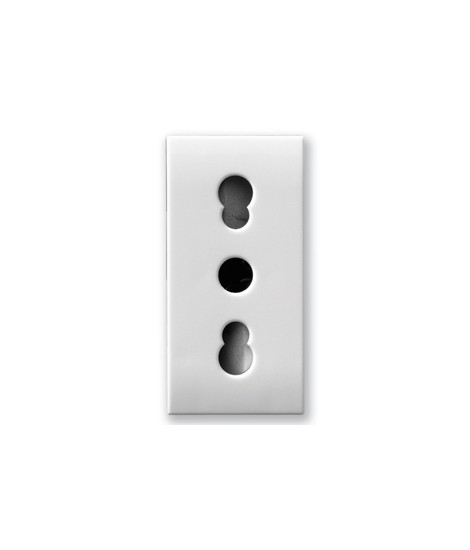 2P+T 10/16A DOMUS 1M BIPASS SOCKET