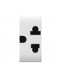STECKDOSE EUROUSA 2P+T 16A DOMUS 1M