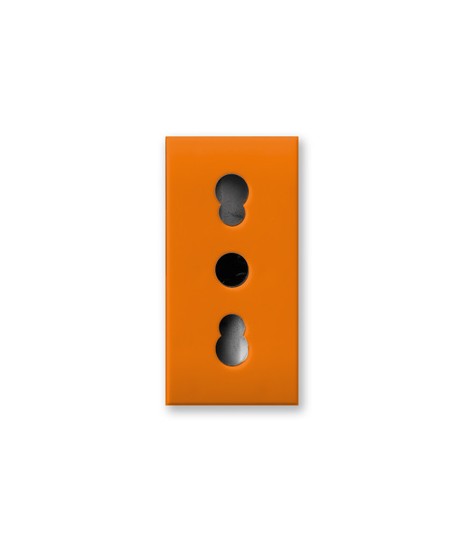 STECKDOSE BYPASS 2P+T ORANGE S44 1M