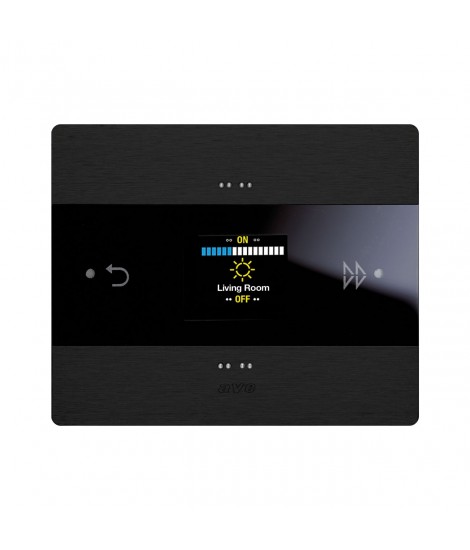 ROOM CONTROLLER ALLUMINIO ANTRACITE