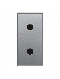 SOCKET 2P 16A 4.8MM SCREENS ALLUM.1M