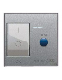INTER.MAGN.DIFF. 1P+N 16A ALUMINIUM 2M