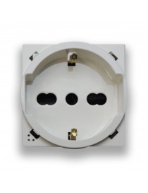 PRESA SCHUKOBIPASSO DOMUS 10/16A 2M