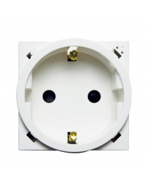 SCHUKO SOCKET DOMUS 2P+T 16A 250V, 2M