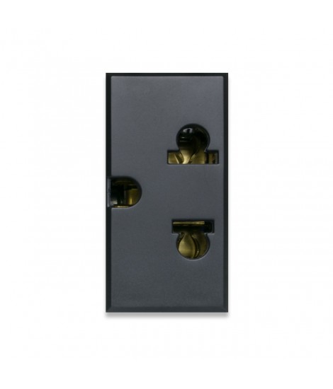 PRESA EUROUSA 2P+T 16A TEKLA 1M