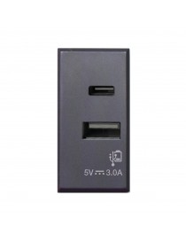 USB CHARGER TYPE A-C 3A TEKLA 1M