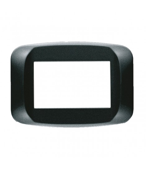 PLACCA BANQ.TECNOP.3M.GRIGIO SC.MET
