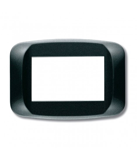 PLACCA BANQ.TECNOP.4M.GRIGIO SC.MET