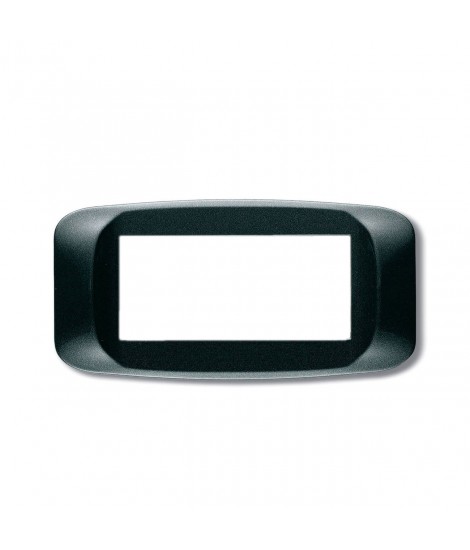 PLACCA BANQ.TECNOP.6M.GRIGIO SC.MET