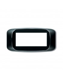 PLAQUE BANQ.TECNOP. 6M. GLOSSY BLACK