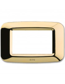 PLAQUE JA TECHNOP. 3 MOD. Messing