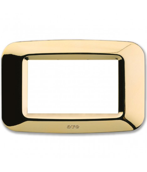 PLACCA YES TECNOP. 3 MOD.OTTONE